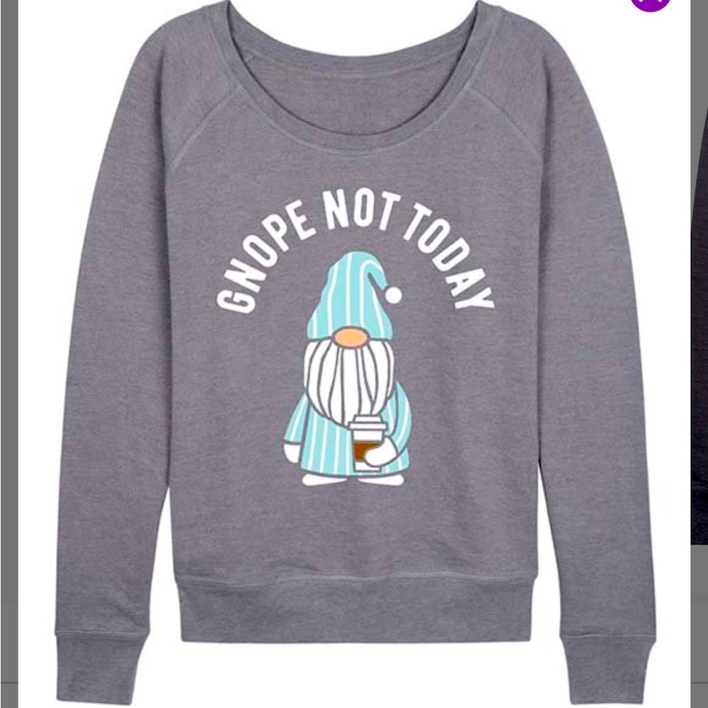 Instant Message Gnome Gnope sweatshirt - Picture 1 of 7